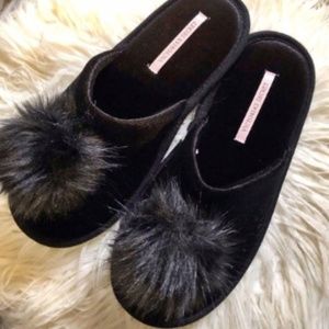 Victoria Secret Black House Slippers
